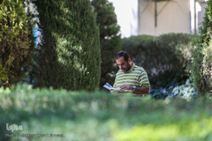 اعمال ام داوود در آخرین روز اعتکاف دانشگاه تهران