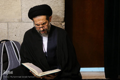 اعمال ام داوود در آخرین روز اعتکاف دانشگاه تهران