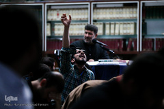 اعمال ام داوود در آخرین روز اعتکاف دانشگاه تهران