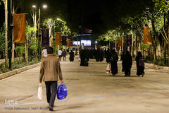 اعمال ام داوود در آخرین روز اعتکاف دانشگاه تهران