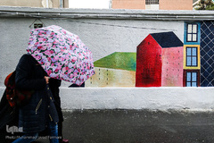 بارش باران بهاری در پایتخت 