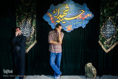 وداع با پیکر مطهر شهید امیر‌سعید قاسمی در معراج الشهدا تهران
