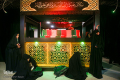 وداع با پیکر مطهر شهید امیر‌سعید قاسمی در معراج الشهدا تهران
