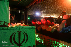 وداع با پیکر مطهر شهید امیر‌سعید قاسمی در معراج الشهدا تهران
