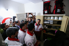 افتتاحیه پایگاه امداد کوهستان کلکچال