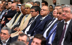 دیدار مسئولان نظام، سفرای کشورهای اسلامی و اقشار مختلف مردم با رهبر انقلاب اسلامی