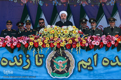 مراسم رژه روز ارتش 