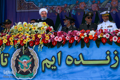 مراسم رژه روز ارتش 