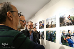 افتتاح نمایشگاه عکس های آلفرد یعقوب زاده با عنوان «زیتون‌های زخمی»