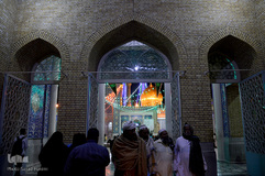 حال و هوای حرم مطهر حضرت معصومه در اعیاد شعبانیه