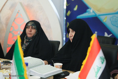 اتاق داوران مسابقات قرآن بانوان در هتل ارم