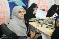 اتاق داوران مسابقات قرآن بانوان در هتل ارم