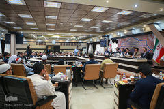 نشست رئیس سازمان بهزیستی با متسابقین سومین دوره مسابقات بین‌المللی قرآن کریم نابینایان جهان اسلام