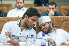 نشست رئیس سازمان بهزیستی با متسابقین سومین دوره مسابقات بین‌المللی قرآن کریم نابینایان جهان اسلام