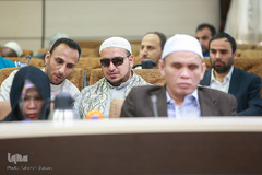 نشست رئیس سازمان بهزیستی با متسابقین سومین دوره مسابقات بین‌المللی قرآن کریم نابینایان جهان اسلام