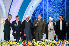 مراسم اختتامیه مسابقات بین المللی قرآن کریم