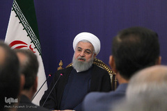 حسن روحانی رئیس جمهور در تبریز