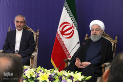 حسن روحانی رئیس جمهور در تبریز