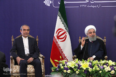 حسن روحانی رئیس جمهور در تبریز