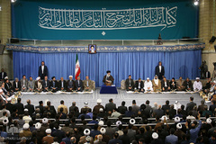 دیدار متسابقان و اعضای هیئت داوران سی و پنجمین دوره مسابقات بین‌المللی قرآن کریم