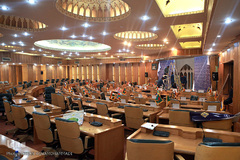 آماده سازی محل برگزاری ششمین مسابقات بین المللی قرآن دانشجویان مسلمان/ مشهد مقدس