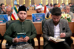 اولین روز ششمین مسابقات بین‌المللی قرآن دانشجویان مسلمان در مشهد مقدس