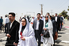 جشن ازدواج دانشجویی در روز میلاد حضرت علی اکبر(ع)