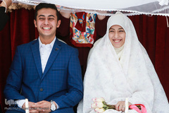 جشن ازدواج دانشجویی در روز میلاد حضرت علی اکبر(ع)