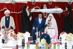 جشن ازدواج دانشجویی در روز میلاد حضرت علی اکبر(ع)
