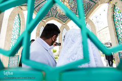 جشن ازدواج دانشجویی در روز میلاد حضرت علی اکبر(ع)