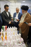 بازدید رهبر انقلاب از نمایشگاه کالای ایرانی