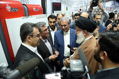 بازدید رهبر انقلاب از نمایشگاه کالای ایرانی