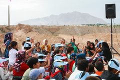 جشن میلاد امام زمان(عج) در پشت کوه های تهران