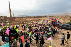 جشن میلاد امام زمان(عج) در پشت کوه های تهران