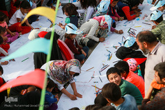 جشن میلاد امام زمان(عج) در پشت کوه های تهران