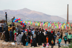 جشن میلاد امام زمان(عج) در پشت کوه های تهران