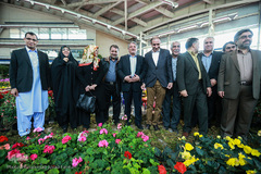 افتتاحیه شانزدهمین نمایشگاه بین المللی گل و گیاه