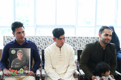 دیدار خانواده‌های دو شهید نیروی انتظامی با رهبر انقلاب