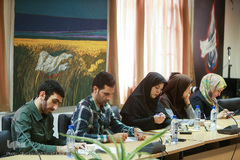 مراسم رونمایی از نشان گرامیداشت چهل سالگی انقلاب