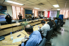 مراسم رونمایی از نشان گرامیداشت چهل سالگی انقلاب