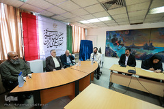 مراسم رونمایی از نشان گرامیداشت چهل سالگی انقلاب