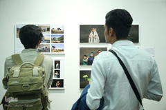 افتتاح نمایشگاه دومین دوره اهدای نشان عکس سال مطبوعاتی ایران