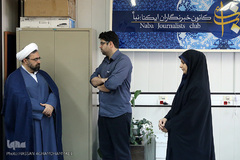 
بازدید حجت‌الاسلام والمسلمین حبیب رضا ارزانی، دبیر ستاد عالی کانونهای فرهنگی و هنری مساجد کشور از تحریریه ایکنا