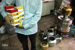 سفره افطاری هیئت حضرت ابوالفضل(ع) بلوار ابوذر تهران