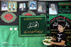 سفره افطاری هیئت حضرت ابوالفضل(ع) بلوار ابوذر تهران