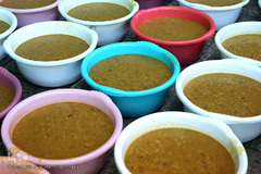 سفره افطاری هیئت حضرت ابوالفضل(ع) بلوار ابوذر تهران