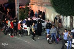 سفره افطاری هیئت حضرت ابوالفضل(ع) بلوار ابوذر تهران