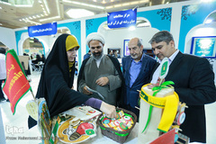 غرفه جهاد دانشگاهی و خبرگزاری ایکنا در سومین روز نمایشگاه قرآن