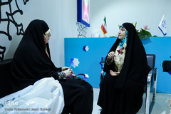 غرفه جهاد دانشگاهی و خبرگزاری ایکنا در سومین روز نمایشگاه قرآن