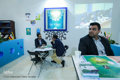 غرفه جهاد دانشگاهی و خبرگزاری ایکنا در سومین روز نمایشگاه قرآن